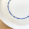 Blue Beaded Necklace with Sodalite & Lapis