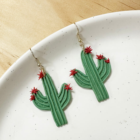 Blooming Cactus Earrings