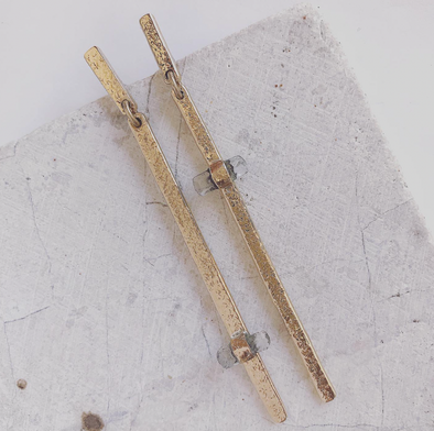 Stick and Stone Earrings