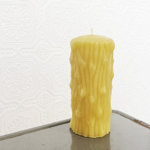 Large Pillar Beeswax Candle – Fishtale