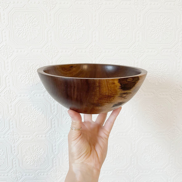 Small Walnut Wood Bowl