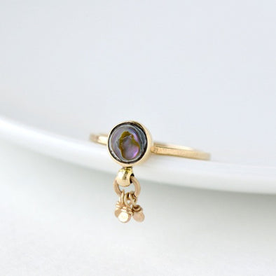 Dazzler Ring in Abalone