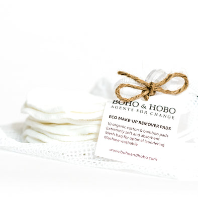 Cotton and Bamboo Make-up Remover Pads