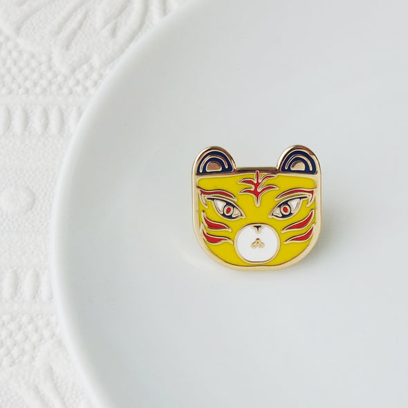Tiger Enamel Pin