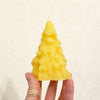 Winter Tree Beeswax Candle